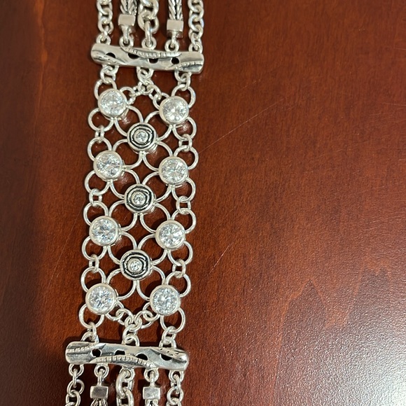 Silpada Sterling and Cubic Zirconia “Cavalier” Bracelet *Price Firm* - Picture 5 of 8